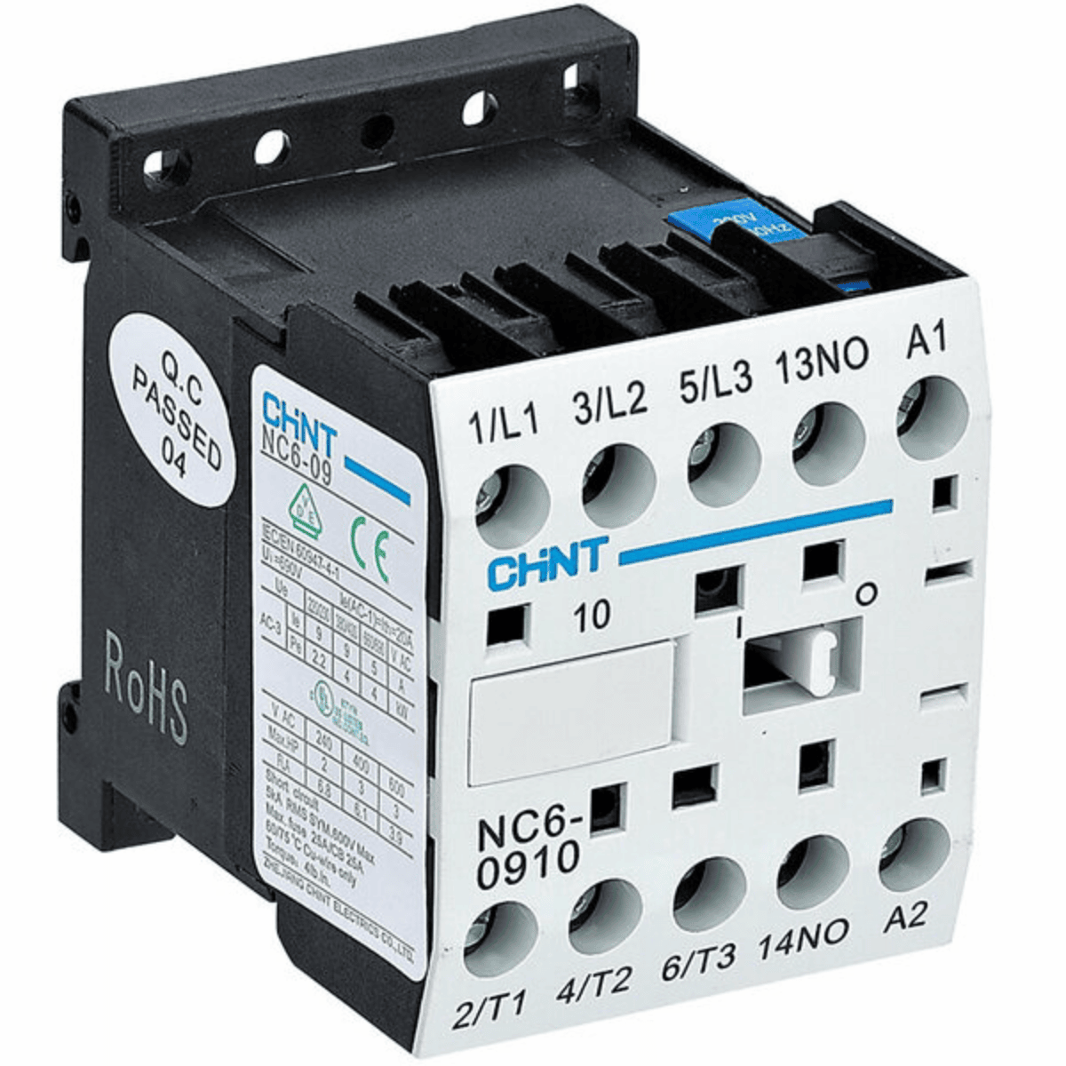 CHINT 247576 4Kw 9A Kontaktör Mini 1Na 24V AC Nc6-0910