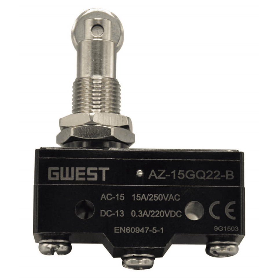 GWEST 6820 AZ-15GQ22-B Mikro Switch (Dikey Metal Makaralı)