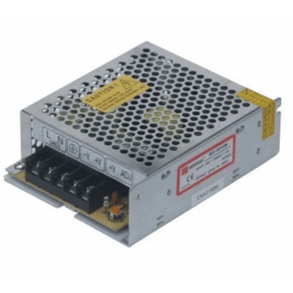 MRW LED MRW-60-12 12V 5A 60W Power Metal Kasalı İç Mekan Adaptör AC/DC (SMPS)