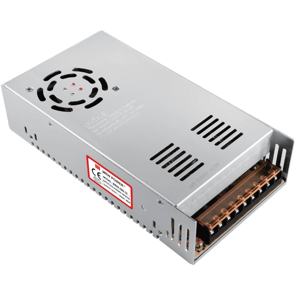 MRW LED MRW-360-12 12V 30A 360W Power Metal Kasalı İç Mekan Adaptör AC/DC (SMPS)