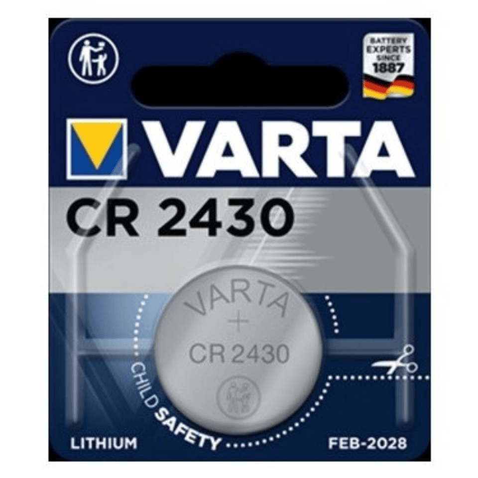 VARTA 6430 CR2430 3V Lithium Pil 1li