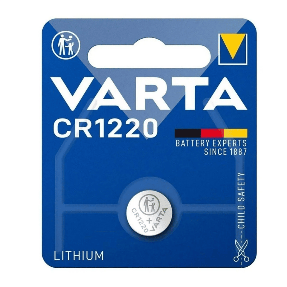 VARTA 6220 CR1220 3V Lithium Pil 1li